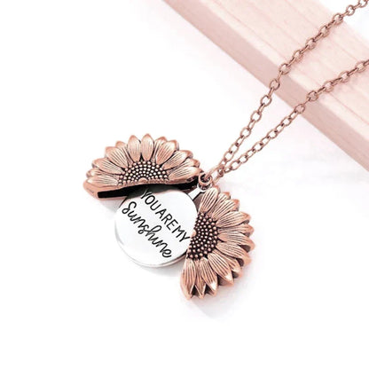 "You Are My Sunshine" Necklace – Meaningful Gift for Her