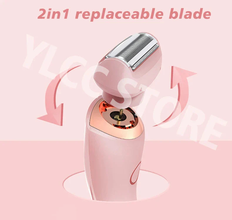 SmoothGlide Women’s Electric Razor – Painless & Rechargeable