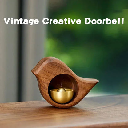 Vintage Wooden Door Chime – Classic & Elegant Sound